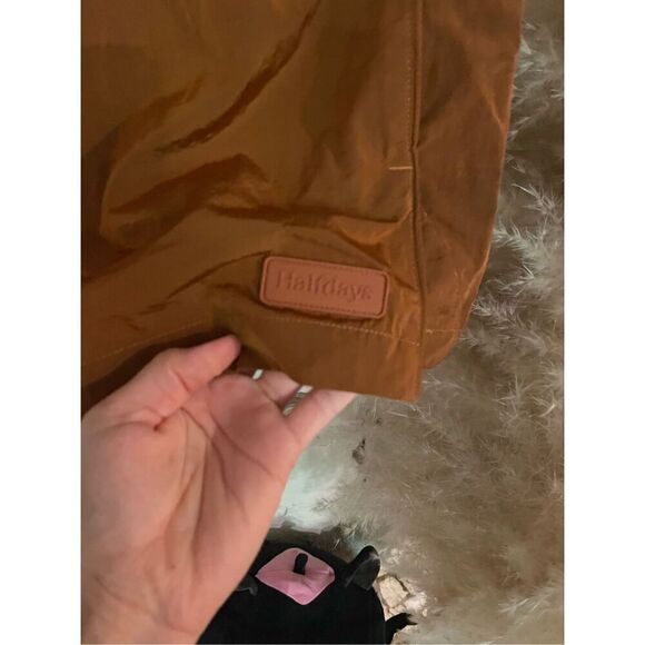 Halfdays Womens Caramel Brown Elastic Waist Hiking Climbing Shorts Size XS - Picture 5 of 5